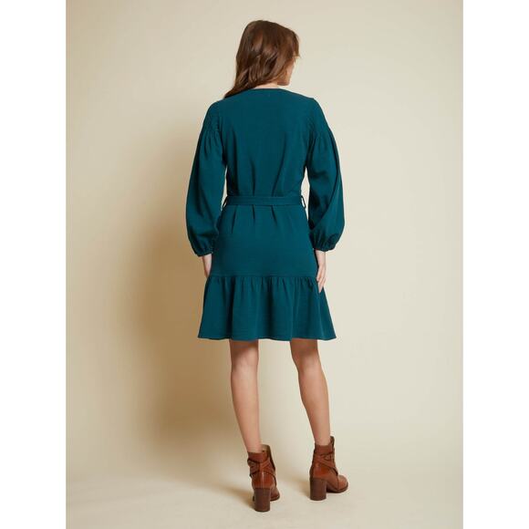 Nation LTD Talli Flounce Mini in Deep Teal NWT size S - Picture 10 of 10